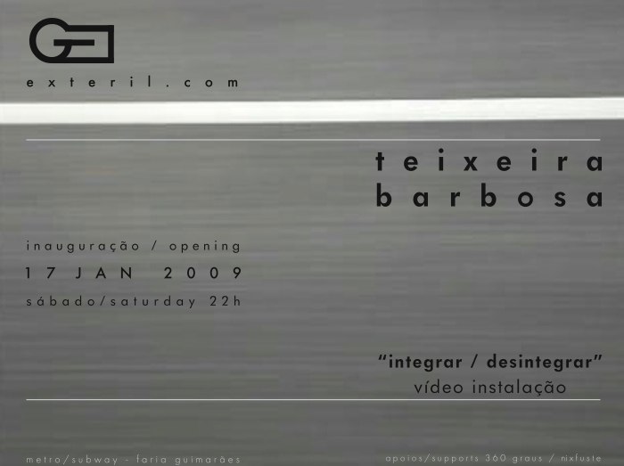 Teixeira Barbosa - ext&eacute;ril