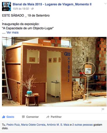 ext&eacute;ril - bienal da maia 2015