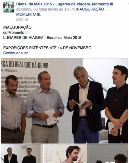 ext&eacute;ril - bienal da maia 2015 