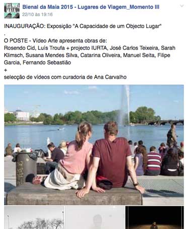 poste - v&iacute;deo arte